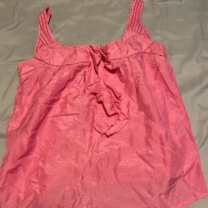Anthropologie hot pink camisole